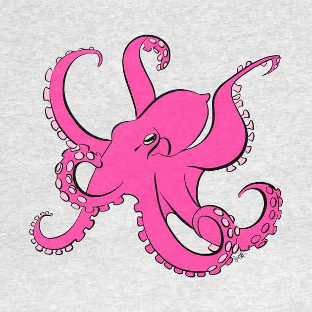 The playful octopus by scarlettbaily
